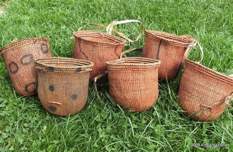 Yanomami Baskets - ARTE AMAZONIA provides a global voice through art for the indigenous cultures ...