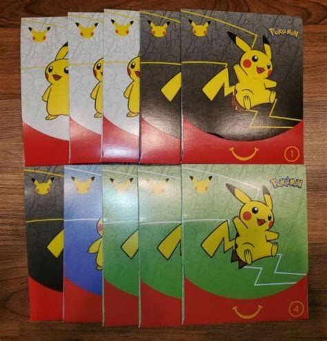 2021 Mcdonalds Happy Meal Pokemon cards 25th anniversary lot of 10 | #3820295651