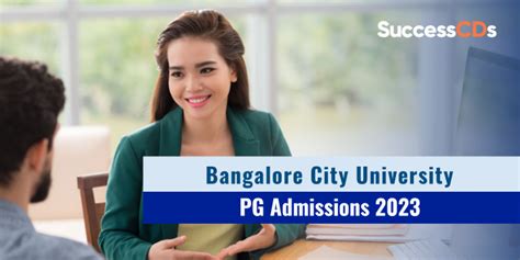 Bengaluru City University PG Admission 2023