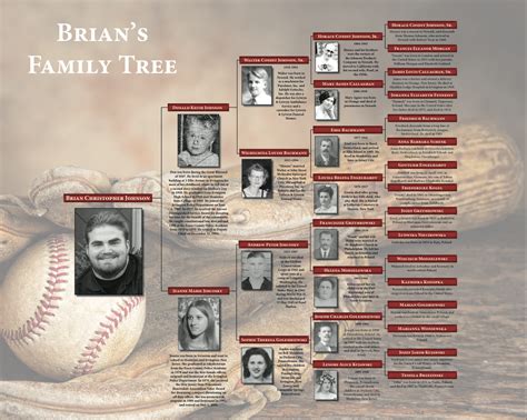 Baseball Family Tree | Johnson Genealogy Services