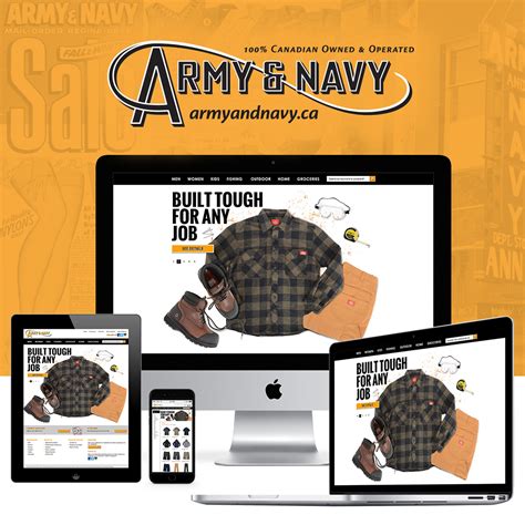 Army & Navy Dept. Stores on Behance