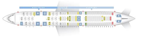 Seat map Airbus A330-200 Air France. Best seats in plane