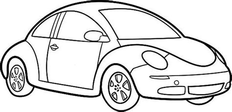 Easy Printable Car Coloring Pages - HannahteChang