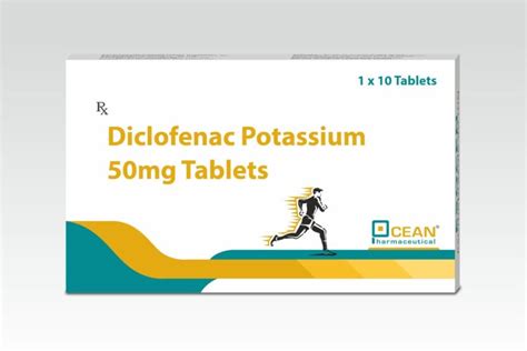 Diclofenac Potassium 50mg Tablets » Ocean Pharmaceutical