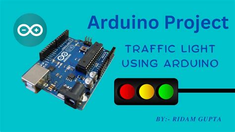 Traffic Light using Arduino and coding in Pictoblox - YouTube