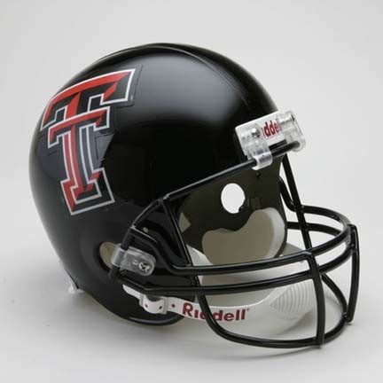 Texas Tech Red Raiders NCAA Riddell Full Size Deluxe Replica Football ...