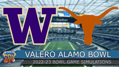 Valero Alamo Bowl 2022 - Texas vs Washington - Full Game Highlights ...