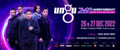 UNGU 26TH ANNIVERSARY CONCERT LIVE IN MALAYSIA 2022 - 26 Dec 2022