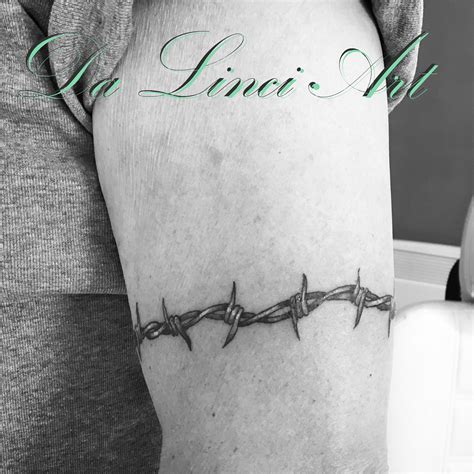 Barb wire sleeve tattoo - moliweek