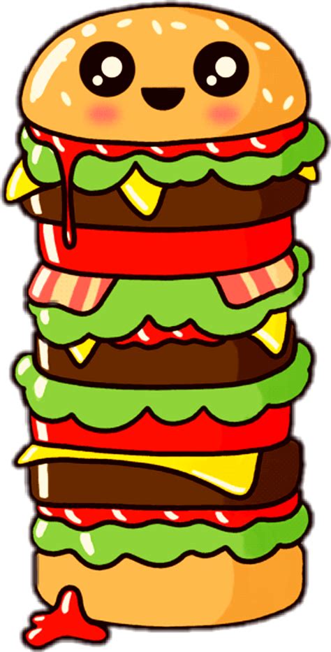 Cute Food Gif Transparent Clipart - Full Size Clipart (#1874729) - PinClipart