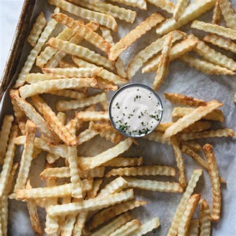 How To Make Crinkle-Cut Fries - The Frozen Biscuit