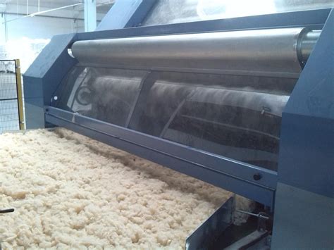 Cotton carding machine / for synthetic fibers / for wool - NSC FIBRE TO ...