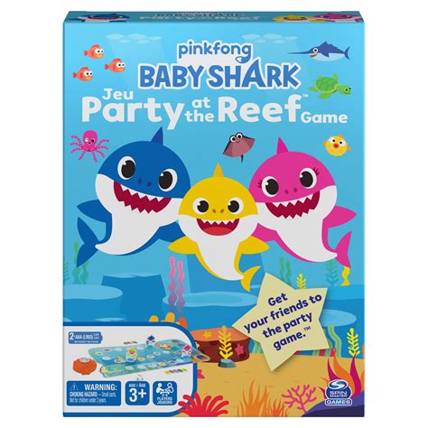 Pinkfong Baby Shark, Party at the Reef Board Game, for Families and ...