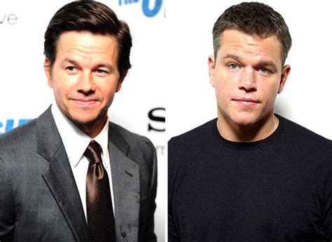 Mark Wahlberg doesn’t correct people on being mistaken for Matt Damon