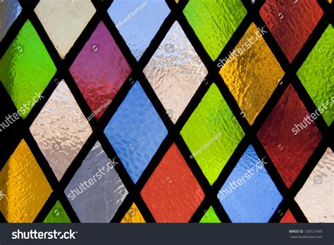 Stained Glass Window Colored Glass Stock Photo 128121995 - Shutterstock