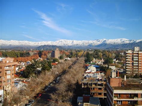 MENDOZA, THE CAPITAL CITY OF MENDOZA PROVINCE, IN ARGENTINA