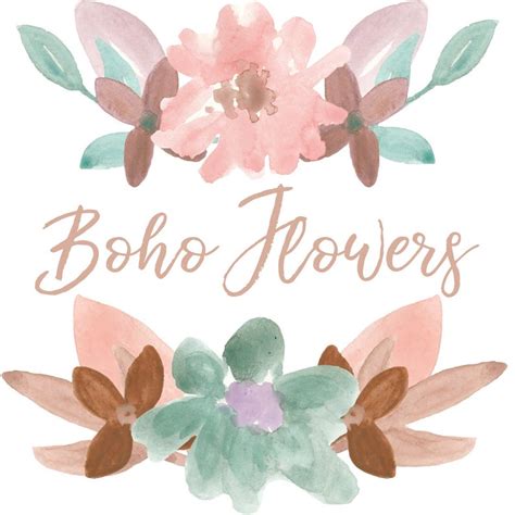 boho flower clip art 20 free Cliparts | Download images on Clipground 2024