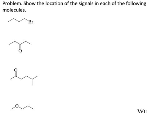 Problem. Show the location of the signals in each of | Chegg.com