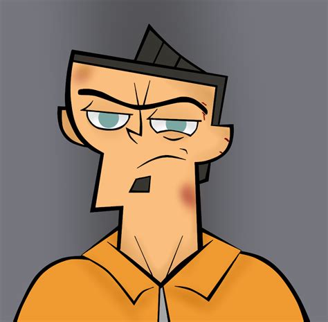 [Total Drama] Duncan's Mugshot by authorkid6 | Total drama island, Drama, Cartoon man