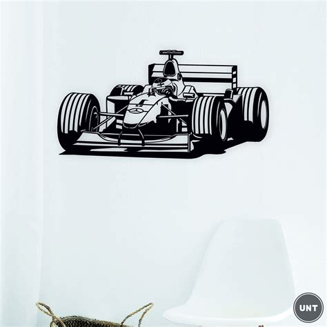 Formula 1 Wall Art Formula Racing Wall Decor Wooden Garage - Etsy | Black wall art, Garage gift ...