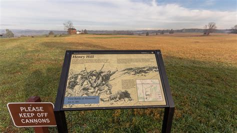 Information Panel: Henry Hill (U.S. National Park Service)