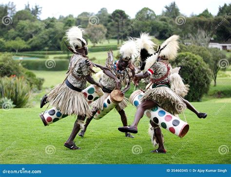 Kenyan People Performing Traditional African Dance Editorial Image - Image: 35460345