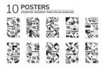 20 Geometric Posters & 70 Shapes – MasterBundles