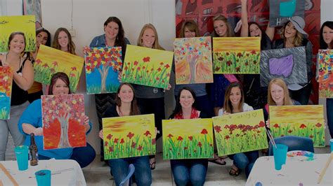 Canvas Painting Classes with Studio 614