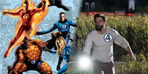 John Krasinski Becomes Reed Richards In This Fantastic Four Fan Art