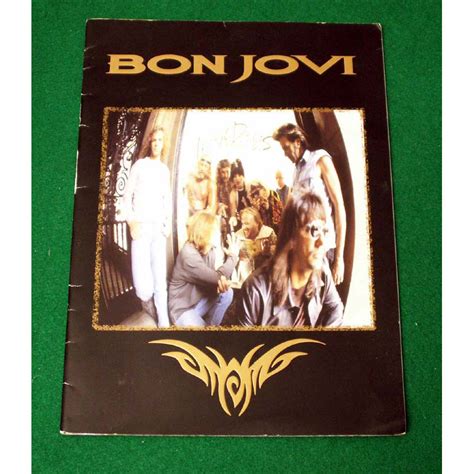 Bon Jovi These Days Tour Prog '95 Programme