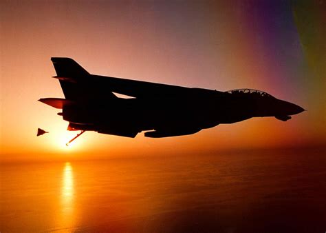 F-14 Tomcat flying into the sunset | filmproducer | Flickr