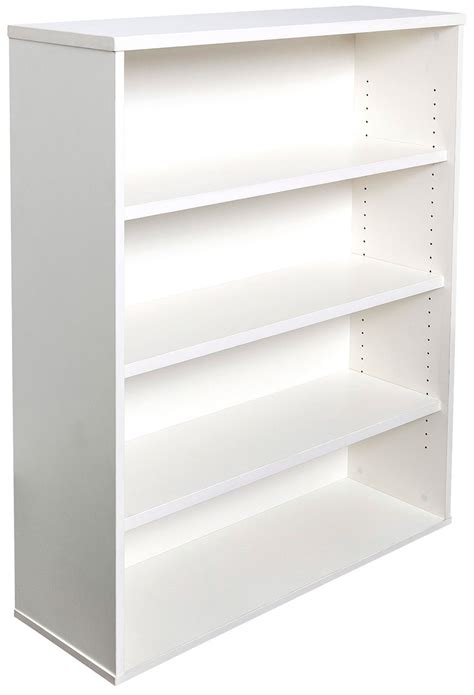 Express Small White Bookcase Storage Unit Home Bookshelf | Office Stock