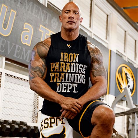 Dwayne Johnson's New Under Armour Collection is a Total Touchdown