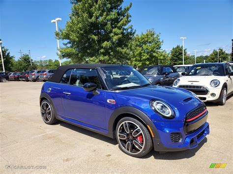 Starlight Blue Metallic 2021 Mini Convertible John Cooper Works Exterior Photo #139261187 ...