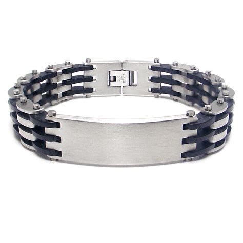 Stainless Steel Engravable ID Bracelet