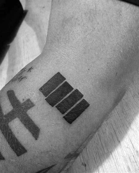 50 Black Flag Tattoo Designs For Men - Rock Band Ink Ideas