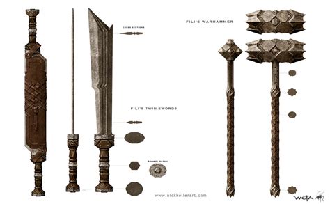 Concept Art for THE HOBBIT - Warg Riders, Costumes, and Weapons ...