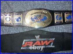 WWE/WWF Official Replica Oval Intercontinental Championship Belt ...