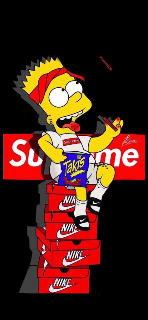 Details more than 66 supreme simpsons wallpaper - in.cdgdbentre