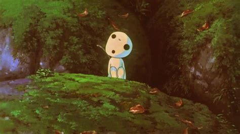 Ghibli Backgrounds Kodama - Wallpaper Cave