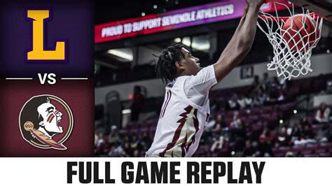 Lipscomb vs. Florida State Full Game Replay | 2023-24 ACC Men’s Basketball - YouTube