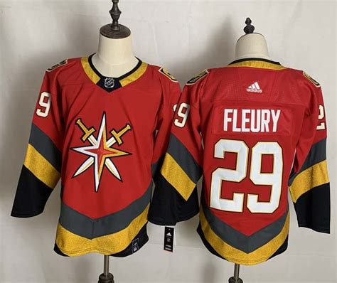 Vegas Golden Knights Red FLEURY #29 NHL Jersey : Wholesale Soccer ...