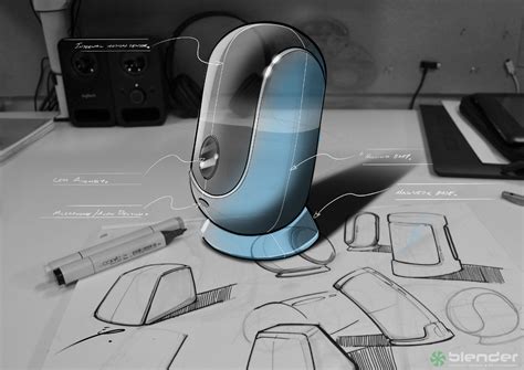 Industrial Design Sketchbook - Blender | Product Design & Development