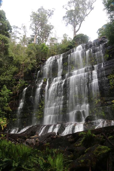 Russell Falls - Waterfalls in Tasmania's First National Park