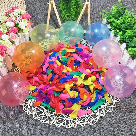 Aliexpress.com : Buy 50 PCS Water Balloons with Refill Kits, Latex Water Bomb Balloons Fight ...