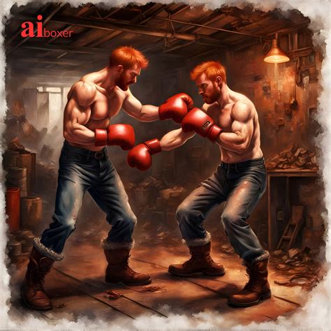 Workroom Ginger Fight by AI-Boxing-Dude on DeviantArt