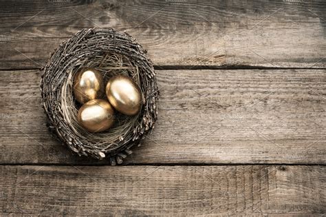 Golden Easter Eggs | High-Quality Holiday Stock Photos ~ Creative Market