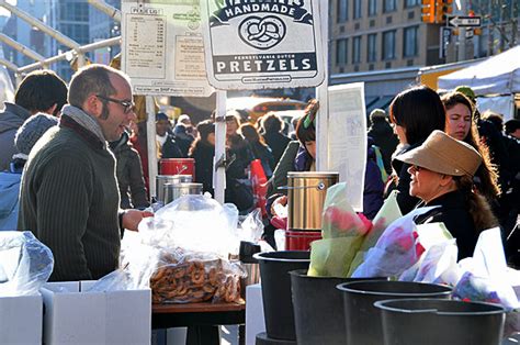 Photos of the Union Square Greenmarket, a farmers' market in the heart ...