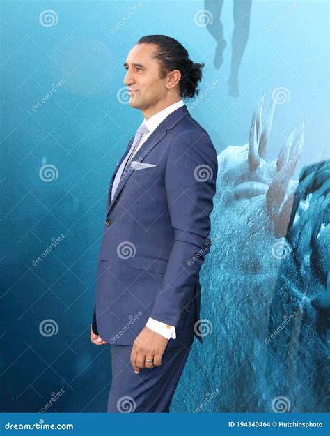 The Meg Premiere editorial stock image. Image of actor - 194340464