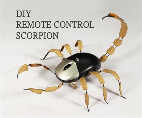 How to Make Remote Control Scorpion : 10 Steps (with Pictures ...